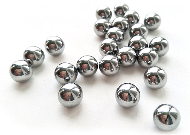 Low carbon steel ball